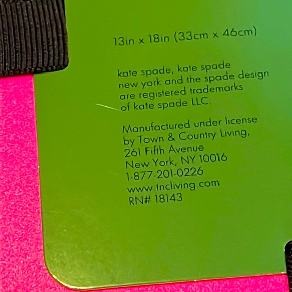 Kate Spade Eat Cake for Breakfast Placemats NWT - Picture 5 of 5